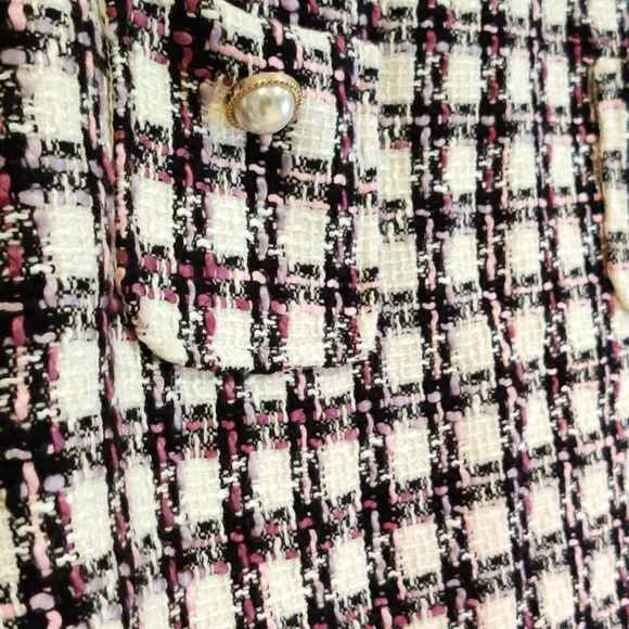 Maison d'Amélie Paris Textured Skirt - Picture 3 of 5